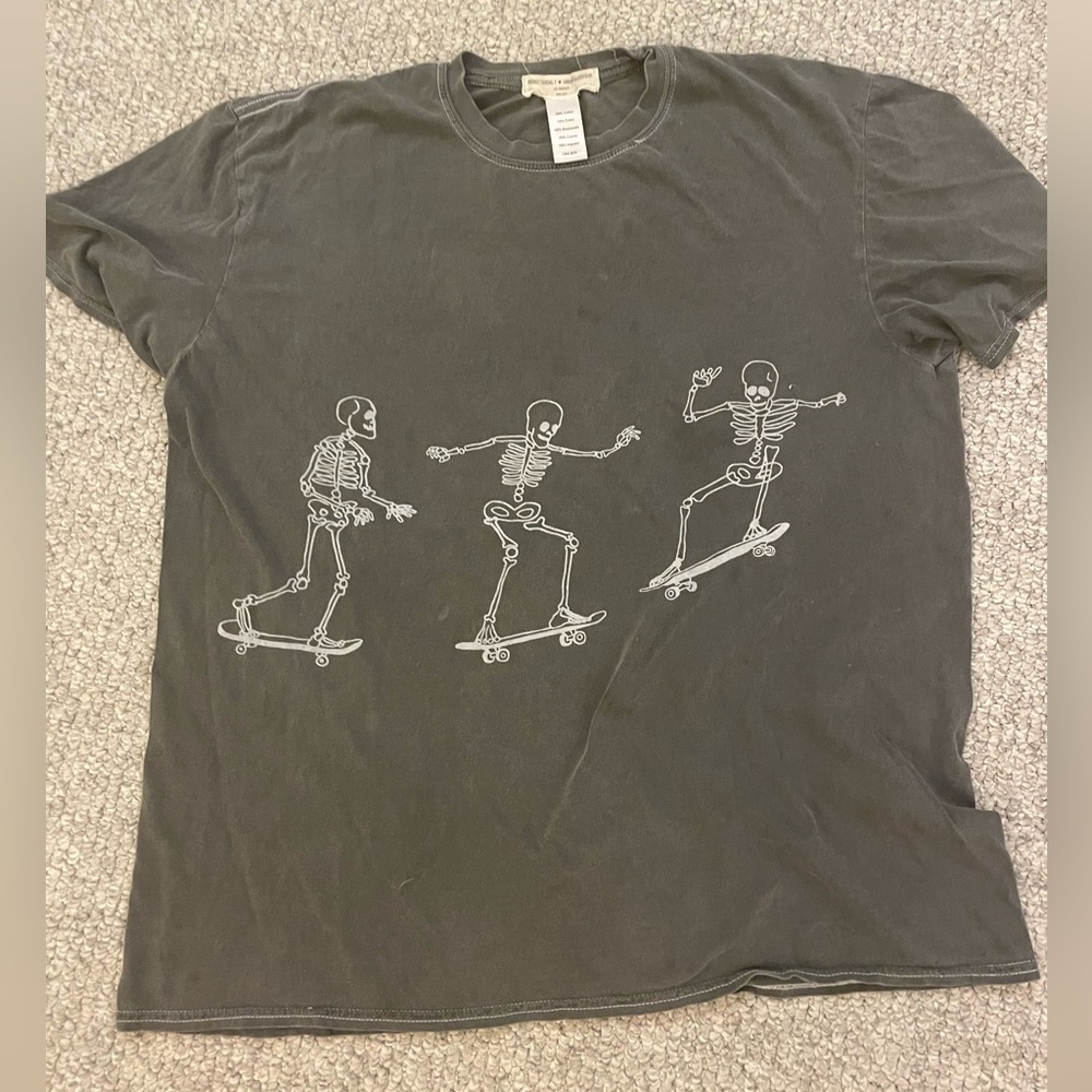 Urban Outfitters skeleton shirt